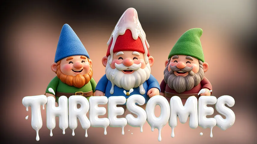 Who doesn't love dildo threesomes?
