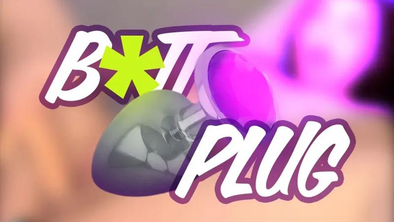 Acende o plug anal e fode a buceta dura!