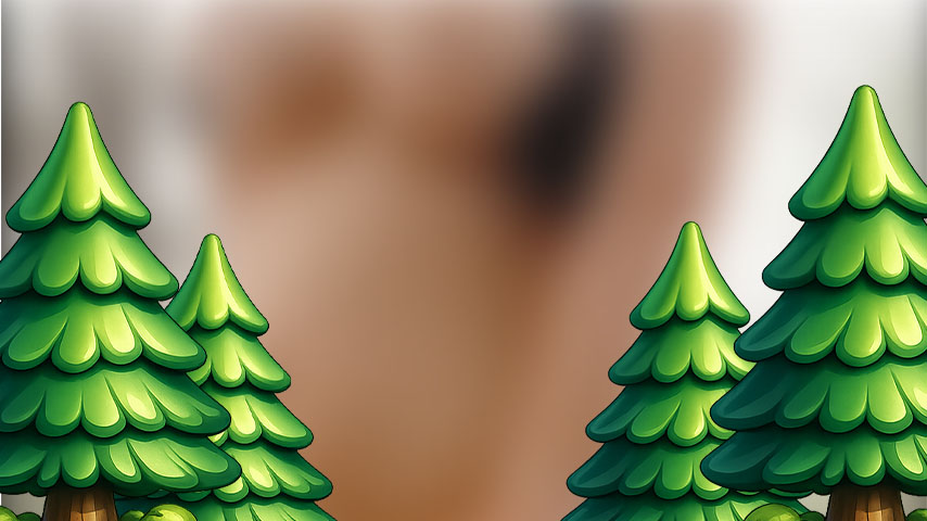 Faço trilhas nuas - veja-me nua na floresta.