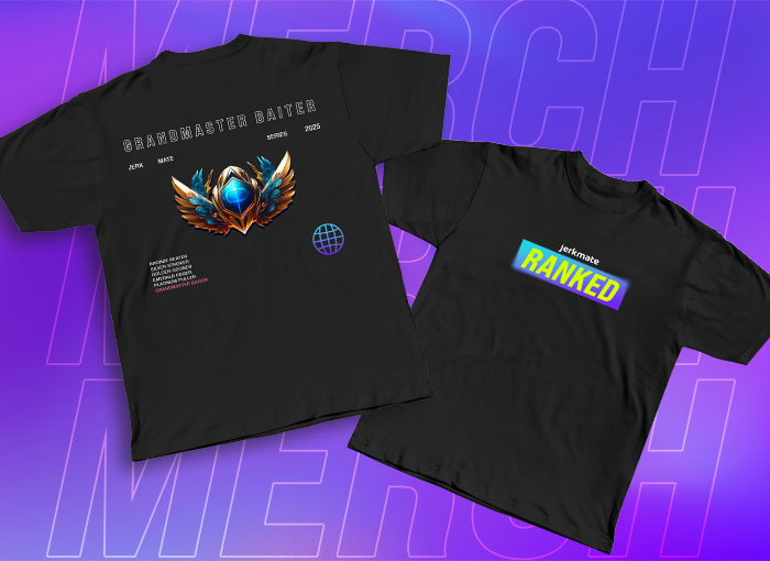 Camisetas Ranked: Use seu Grau de Punheteiro com Orgulho