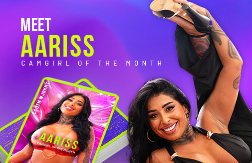 Aariss: Camgirl do M&ecirc;s de Novembro