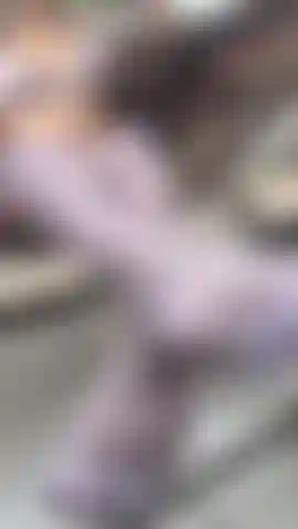 Meias de nylon quentes.