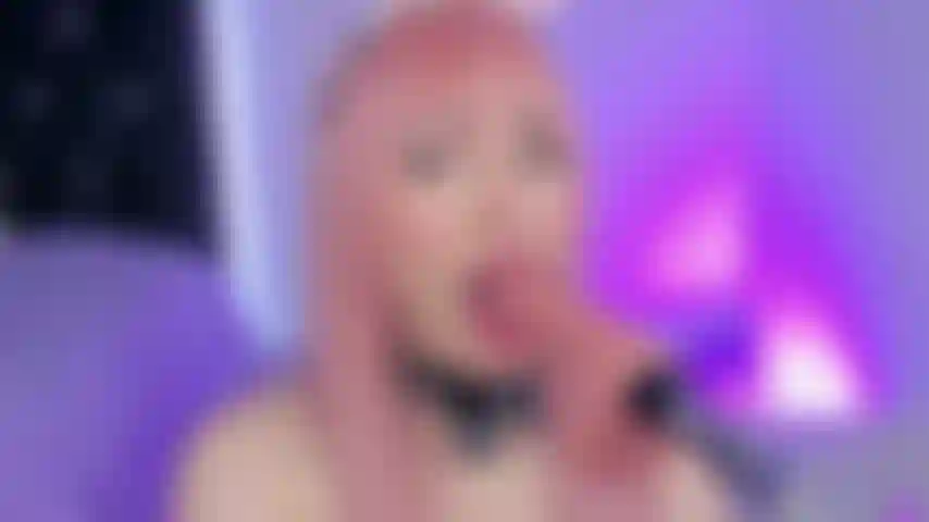 Sua garota rosa vagabunda (máquina de foder garganta com força).