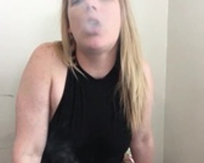 Fumando fetiche arrastão.