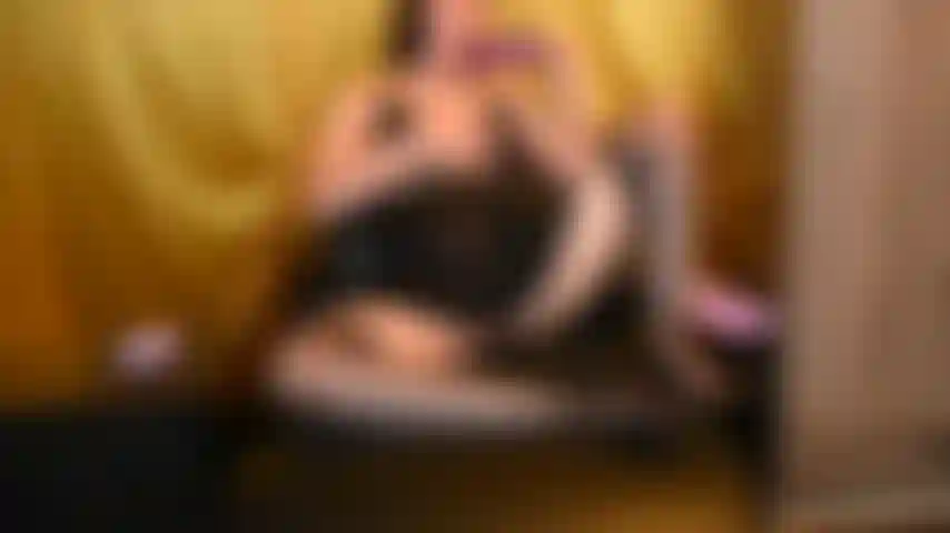 Masturbation in Butterfly Lingerie