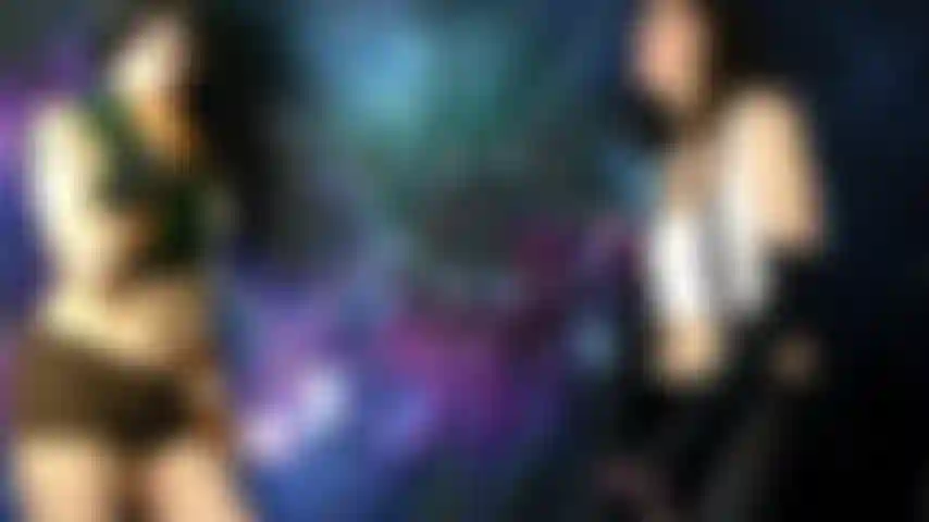 Final fantasy vii trio masturbação! Tifa e yuffie invocam aerith do plano astral para uma masturbação trio travessa. Ação cosplay quente com vibradores.