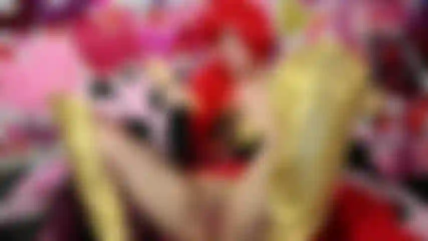 Rwby pyrrha esguichos múltiplos.