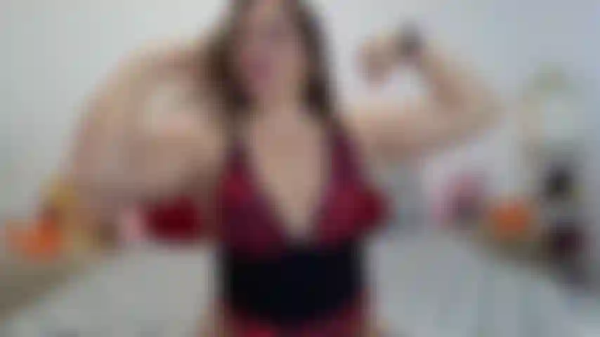Flexionando forte &bj.