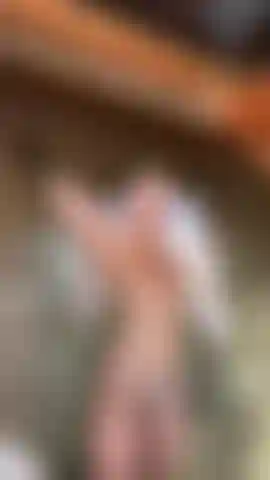 Im standing naked after a shower and drying myself with a towel