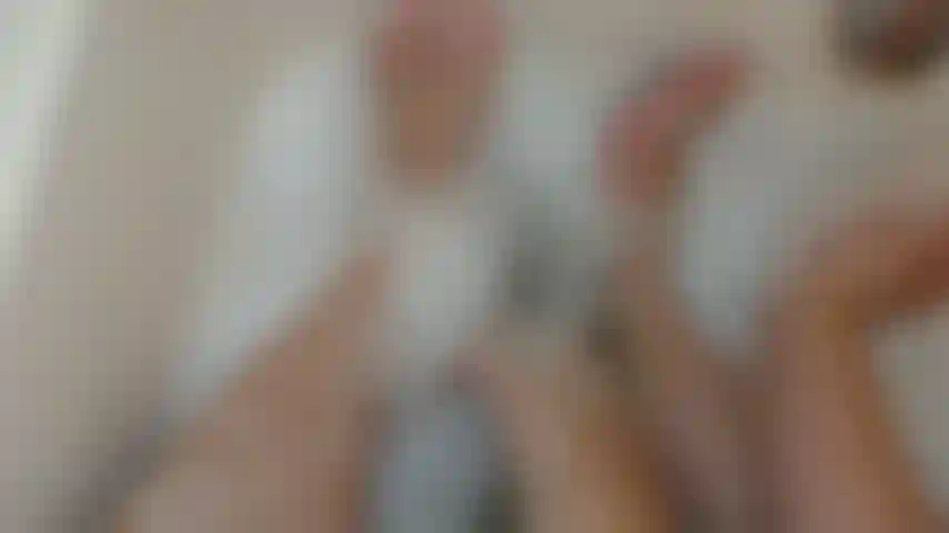 Extra bubbles in my bath for my pretty legs and feet