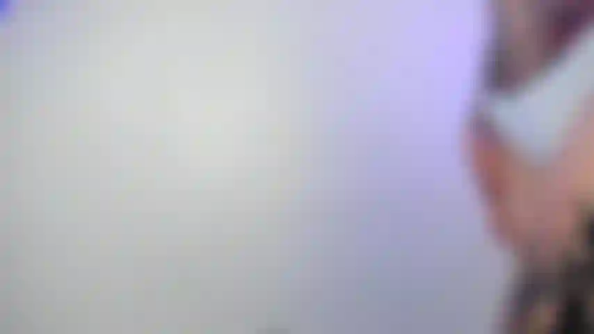 Adoração de calcinha de algodão branco.