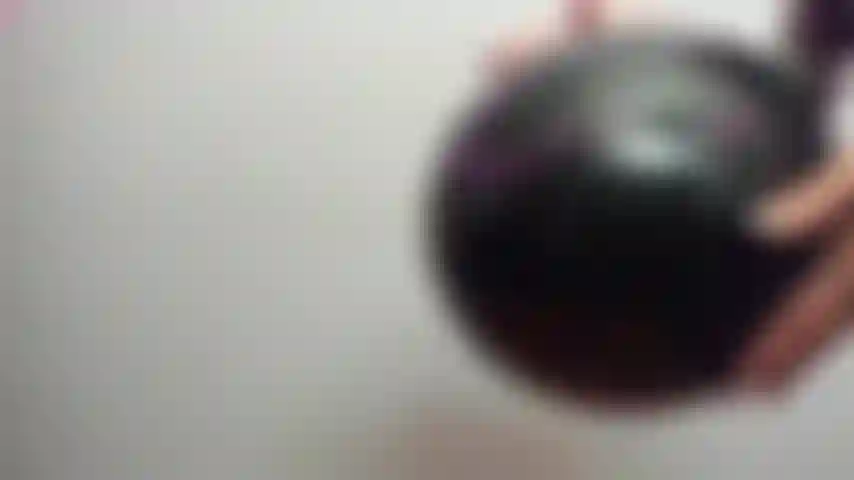 Jogo de balão em pvc azul.