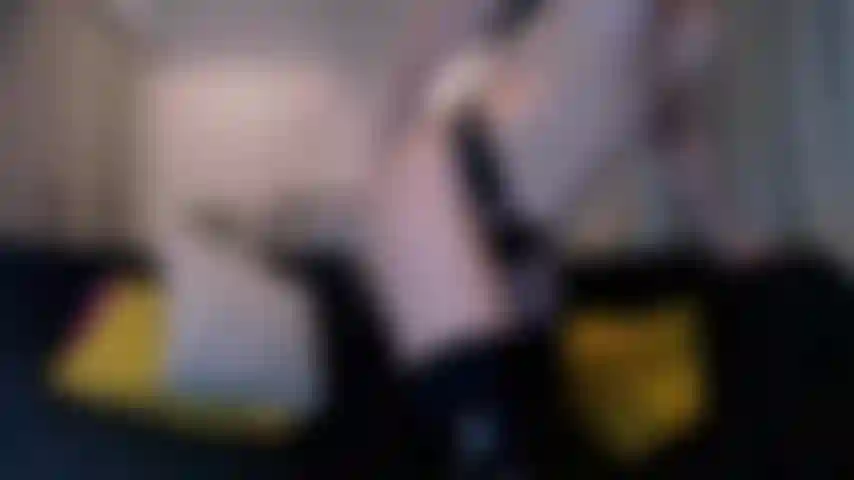 pussy anal boots leather black riding lingerie NO AUDIO