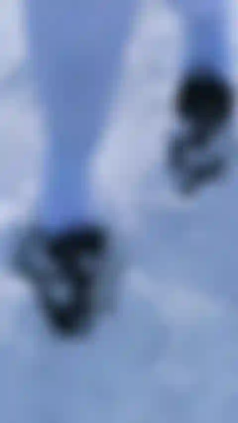 Aproveitando a primeira neve em 2023.