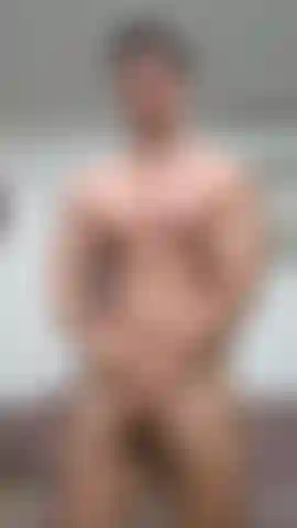 Bulky Brutus is naked, masturbating on cam, and his roommate is catching him in the act.