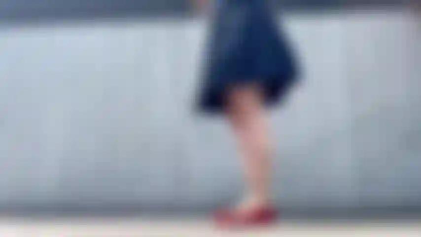 Red flats azul saia jumprope park.