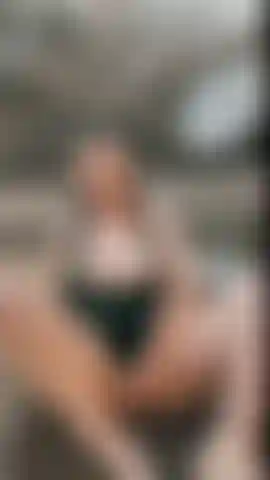 Squirting outside with huge white cock