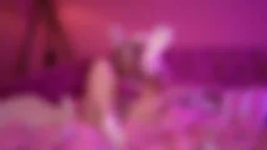 Cute bunny tells you to jerk to her frilly socks!