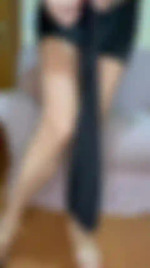 Sensual de meia e salto.