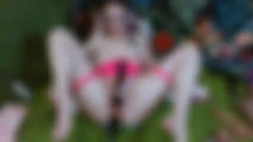 Anal com máquina de foder.