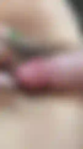 Creamy Hole with Big Dildo