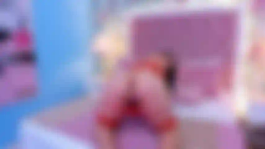 masturbation in an exciting pose, run with me