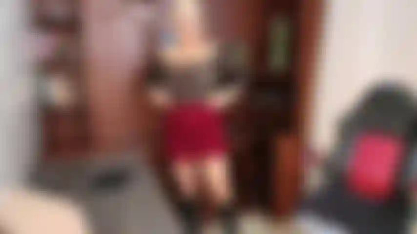 Secretária sensual no escritório.