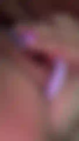 Fat hairy pussy, using a c shaped vibrator