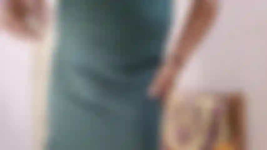 ME IN MY GREEN DRESS