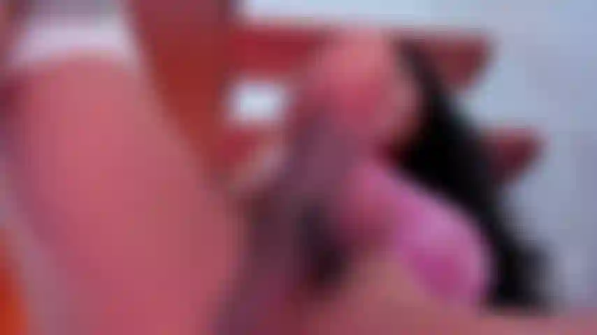 Ivanna in delicious pink cum