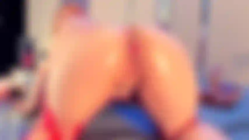 Intense masturbation with explosive ending