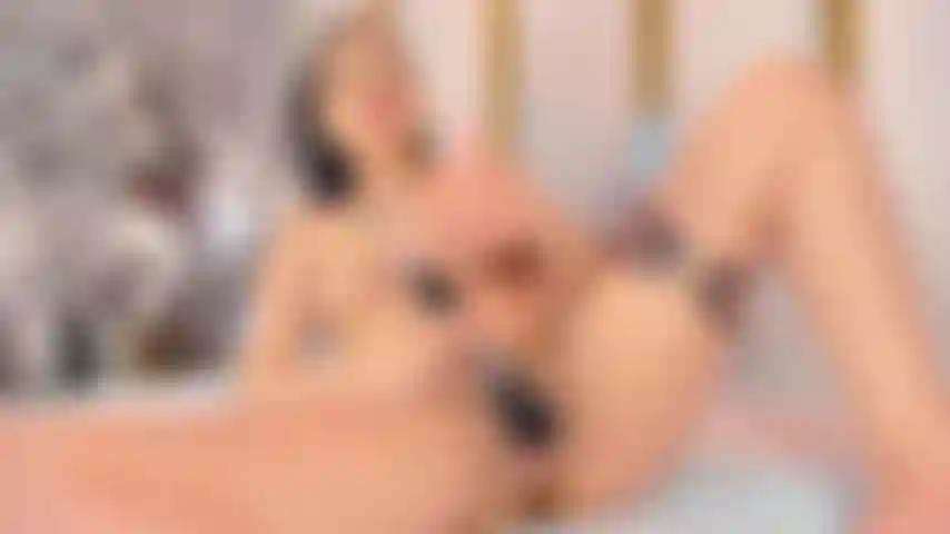 Hot girl with open pussy