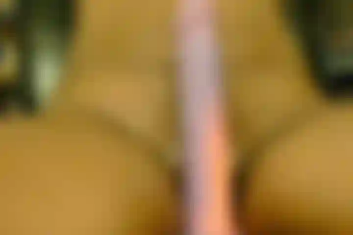 Pussy Vs. 9in Dildo. Front angle view.