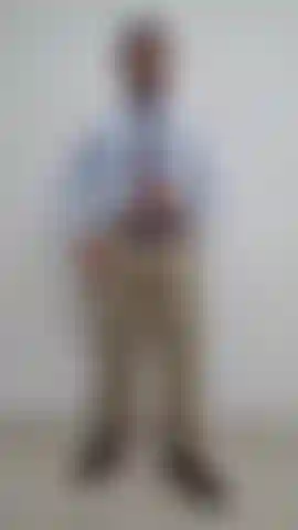 light colored suit