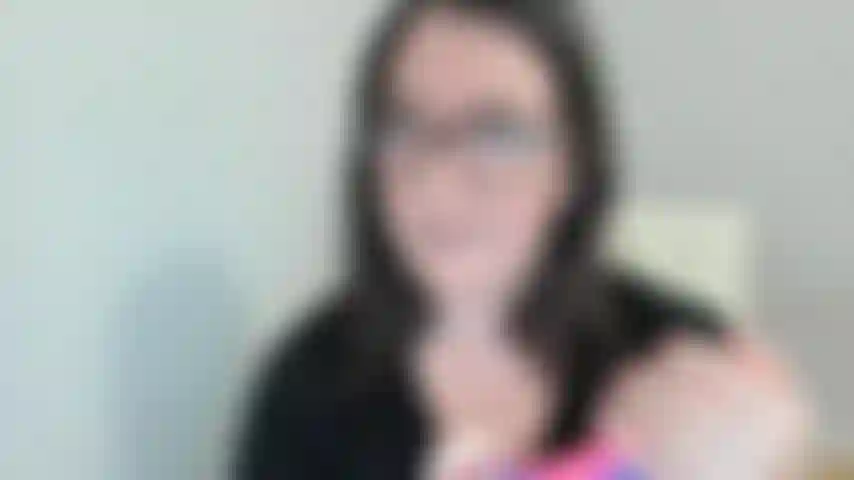 Trying out my new seven inch dildo