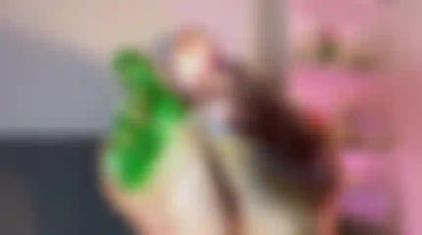 After destroying some hot donuts with my feet, you would like to see how I suck my feet full of candy