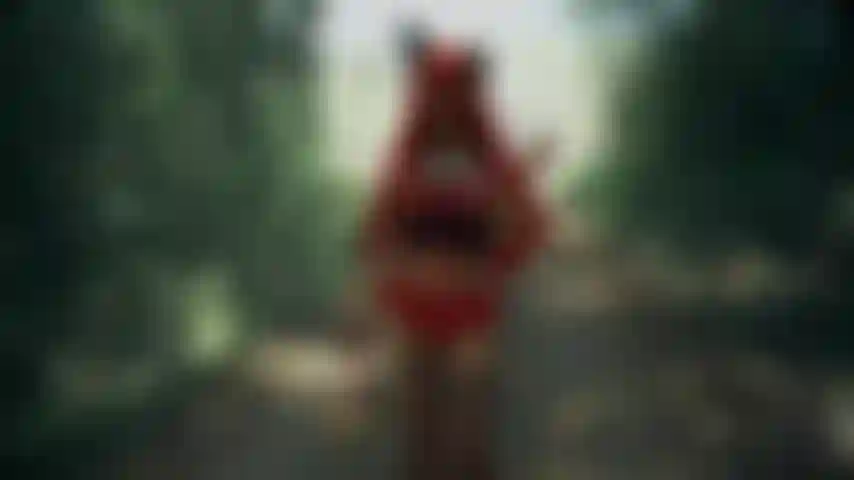 Começamos este mês com a melhor chapeuzinho vermelho.