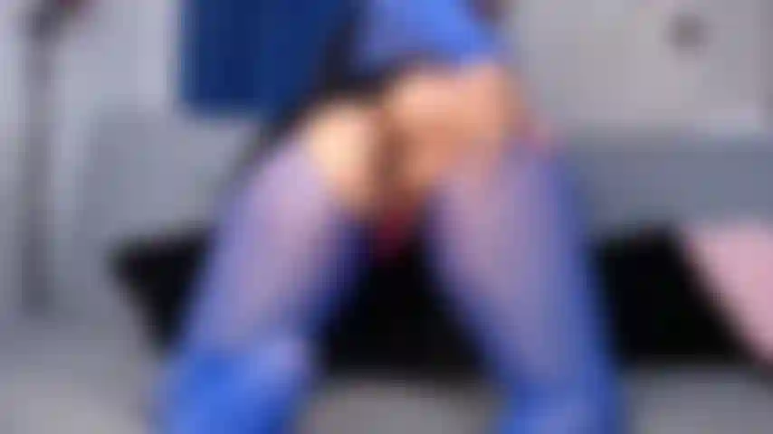 Treino anal em minha meia.