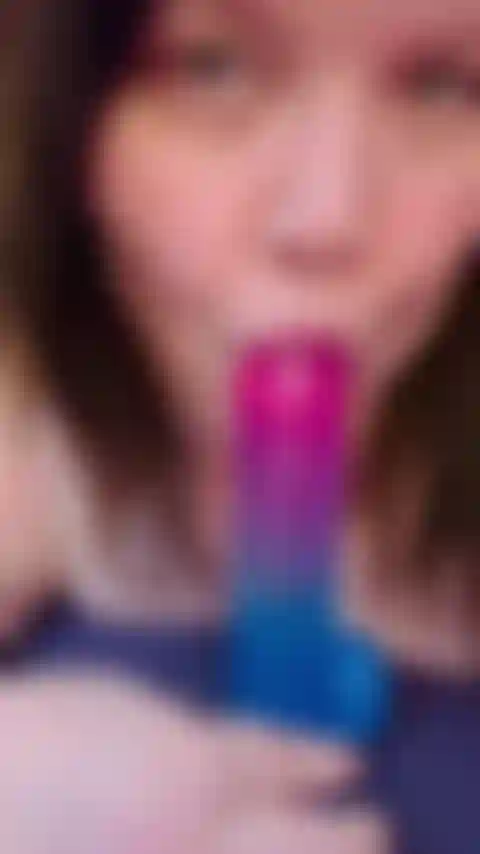 Vibrador roxo curto bj.