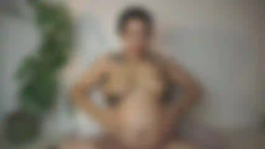 Compre para me ver me masturbar com 30 semanas de gravidez.
