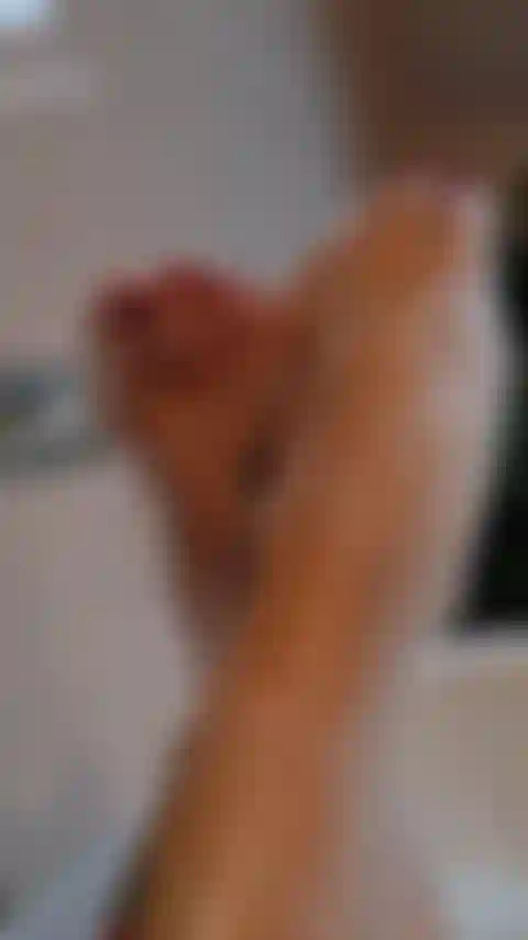 Pés doces com bolhas.