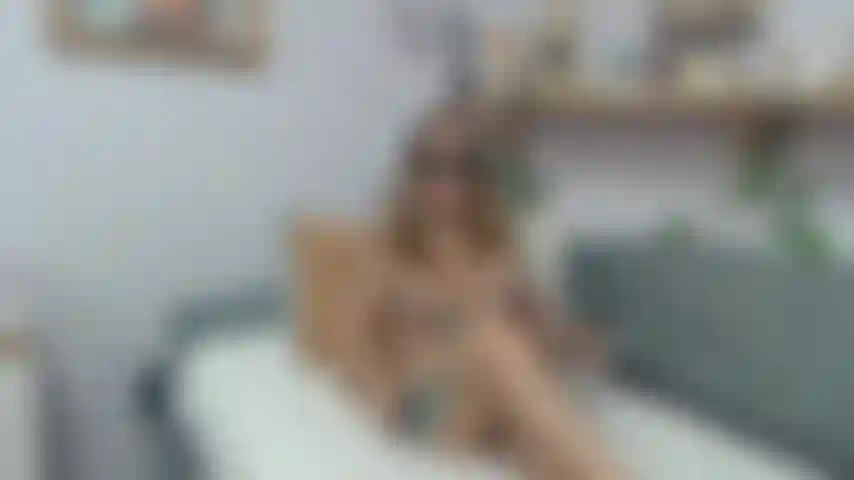 I lie back with my big strapon and start to