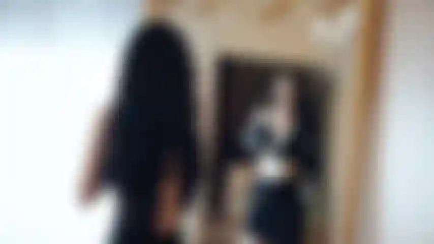 Sexy em deusa negra nua.