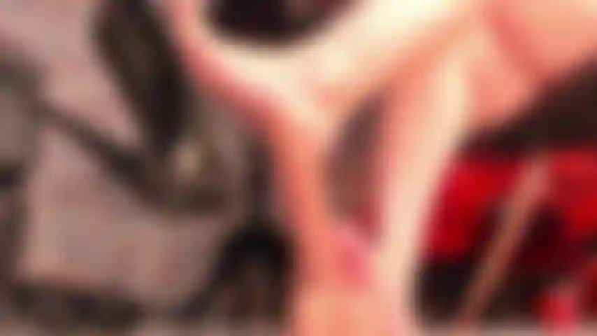 👅 Wet and Hot Footjob with Heels 💦