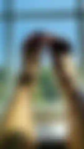 Pés e dedos sensuais na janela.