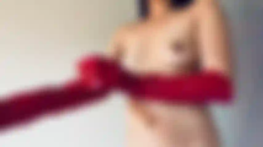 Luva de couro asmr.