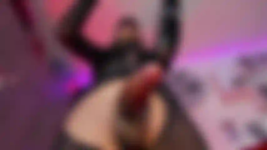 CUM ON LATEX GLOVE