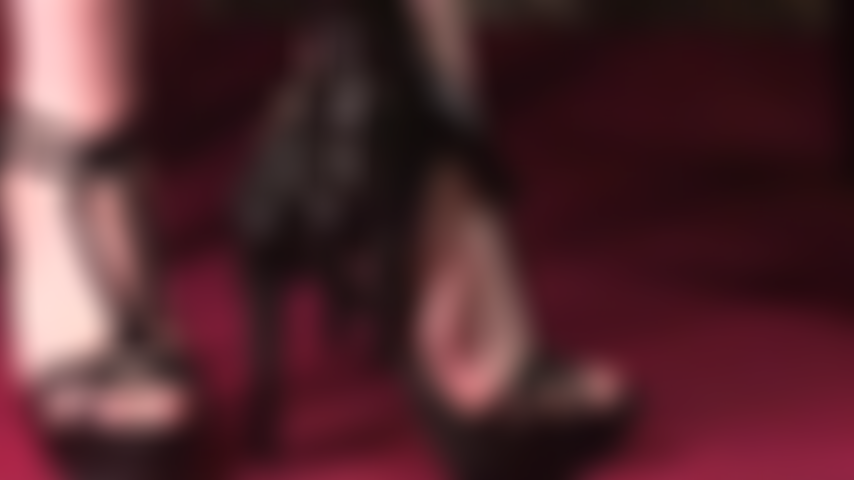 Bare feet, high arches, sexy toes in strappy sandals, latex gloves - You would love to fuck in between the foot and shoe and shoot your cum all over them.