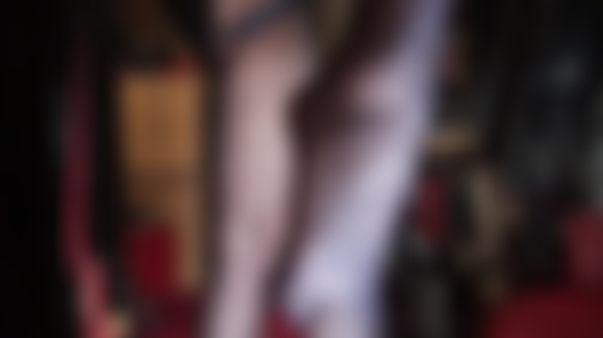 Incredibly Shiny Pantyhose and Stockings Layers - Goddess pulls out her most glossy pairs of hosiery to indulge in your nylon fetish.