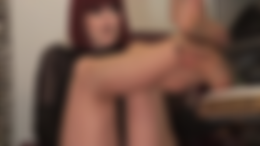 Cum for Mistress' wonderful nylon feet - You stroke for my beautiful soles in tan pantyhose, you keep yourself on the edge begging to sniff my feet, my armpits and drink my spit. It becomes almost unbearable when Mistress finally  gives you a countdown.